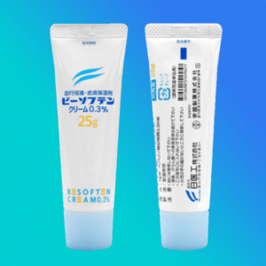 ビーソフテンクリームの25gチューブの画像